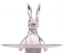 Rabbit with Plate