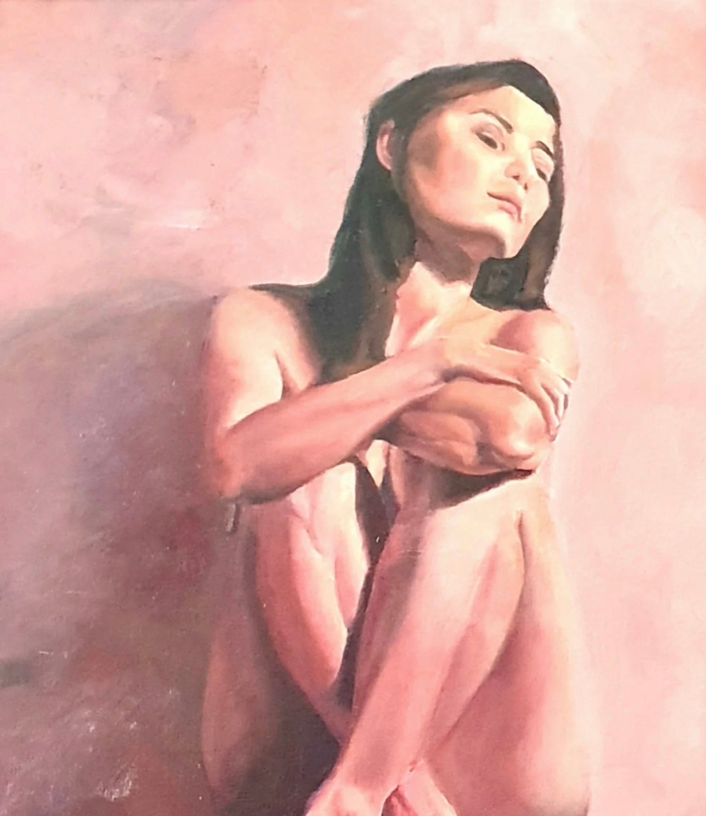 Zamira- Original painting oil on board 40cmx50cm
