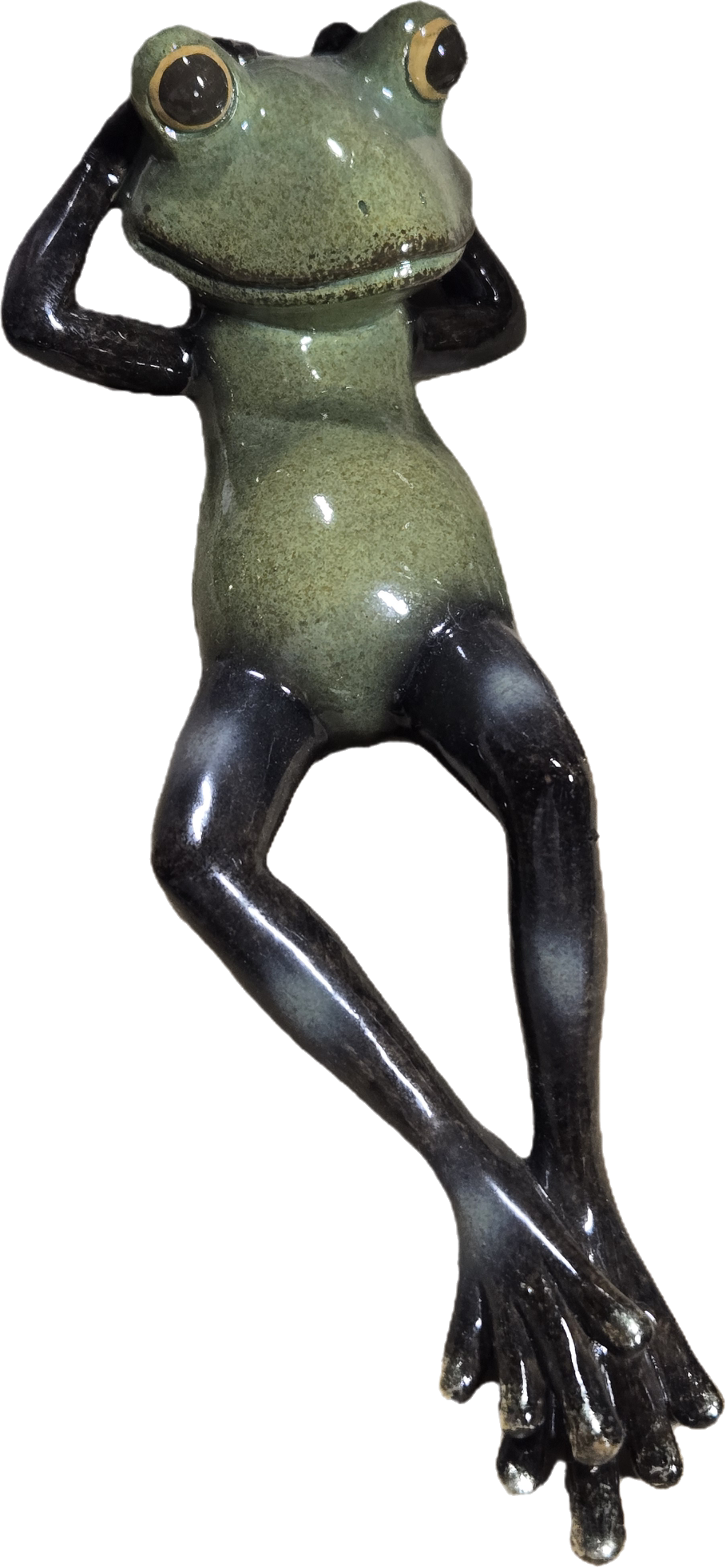 "Mad Frog" Lying Down