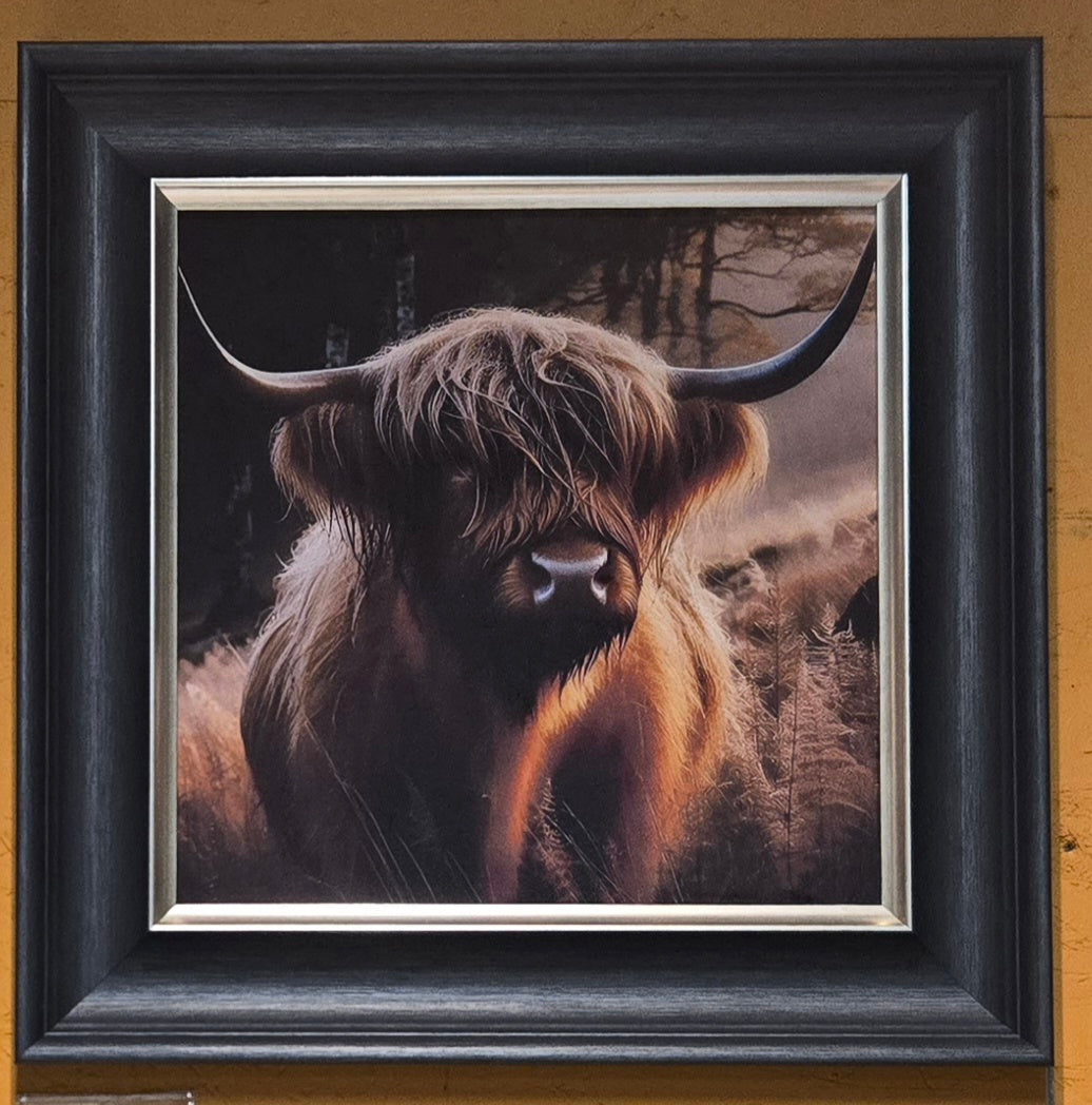 Cow in the Woods