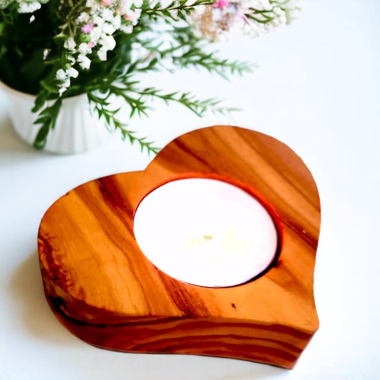 Heart Shaped Candle Holder