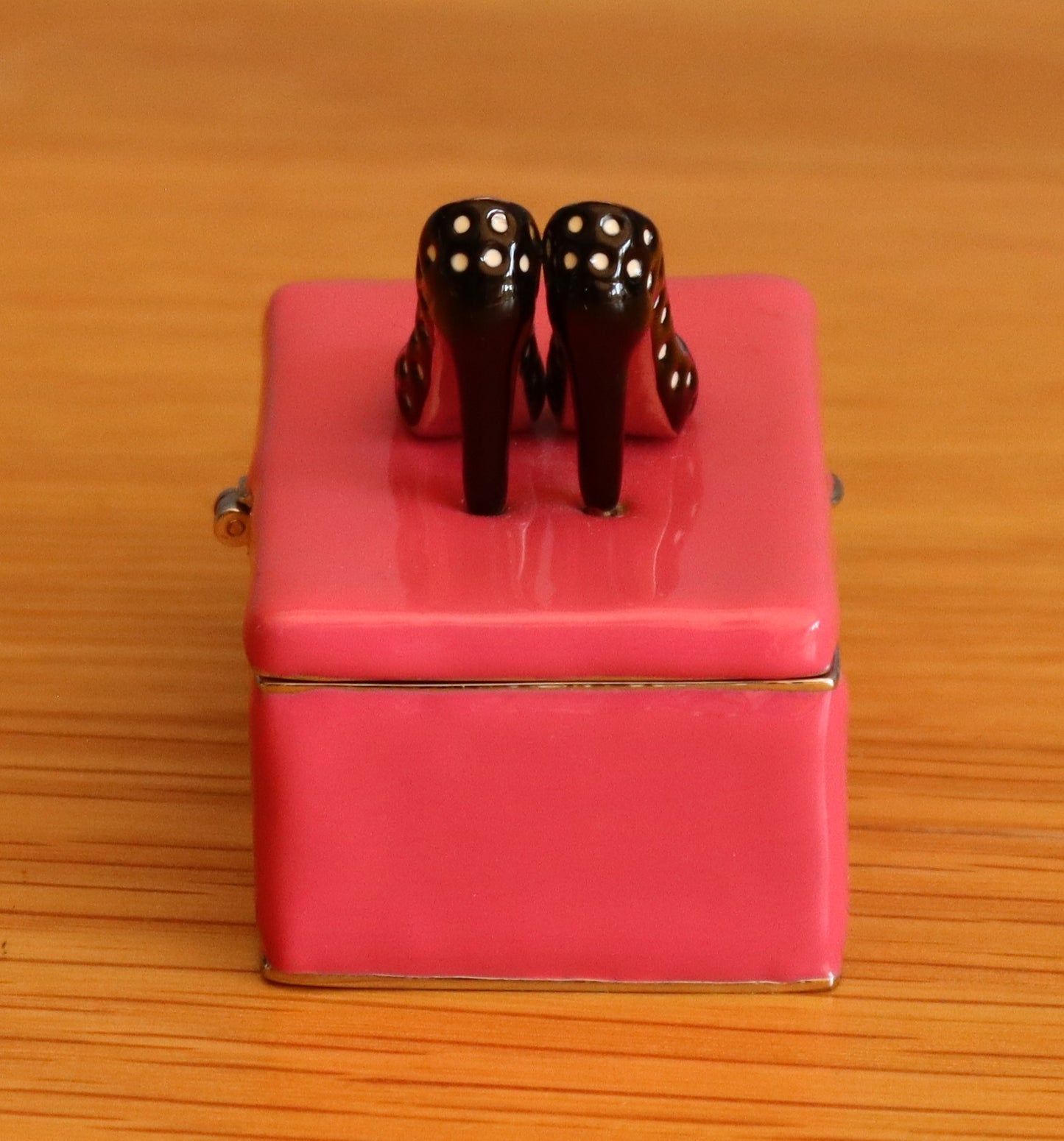 Bombay Duck Enamelled Metal Trinket Box