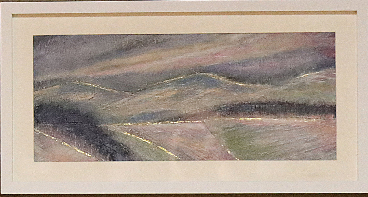 Cleeve Hill at Dusk - Original & signed