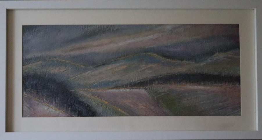 Cleeve Hill at Dusk - Original & signed