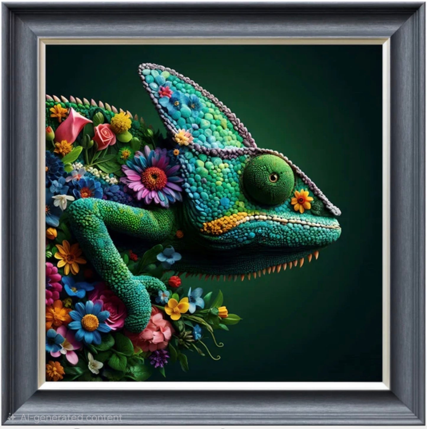 Floral Chameleon