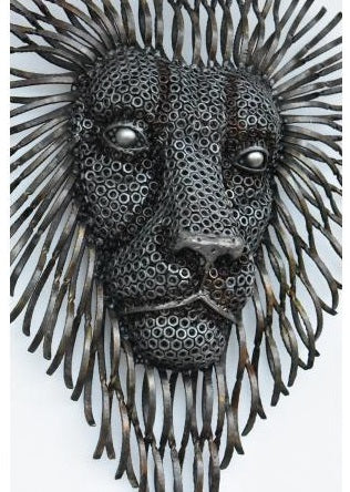 Lion Face Wall Sculpture