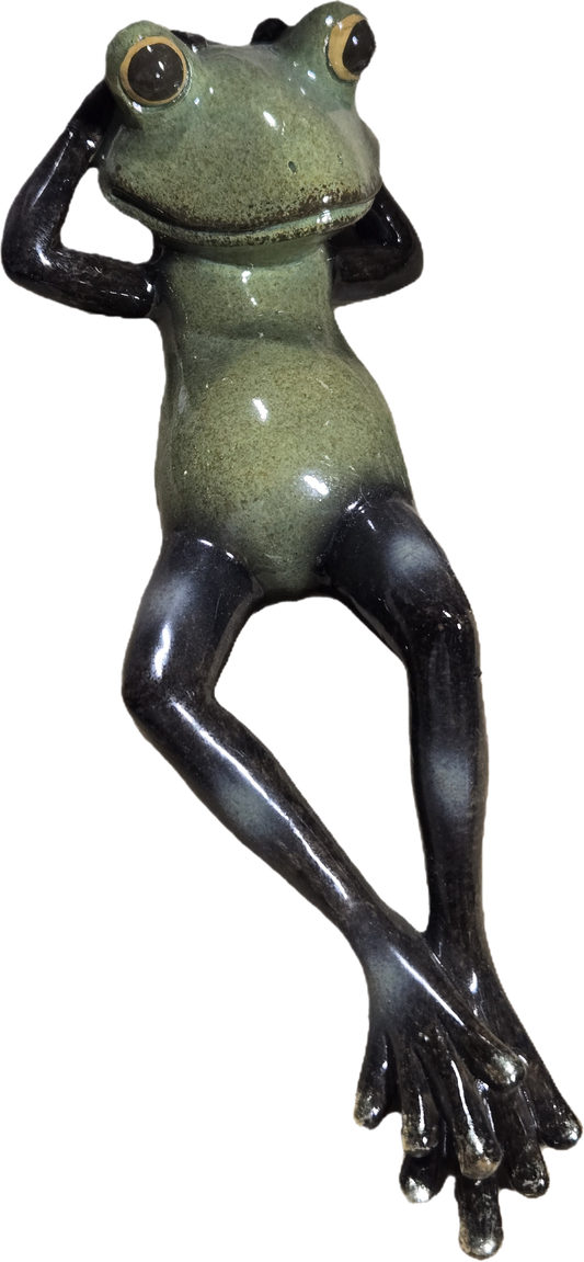 "Mad Frog" Lying Down