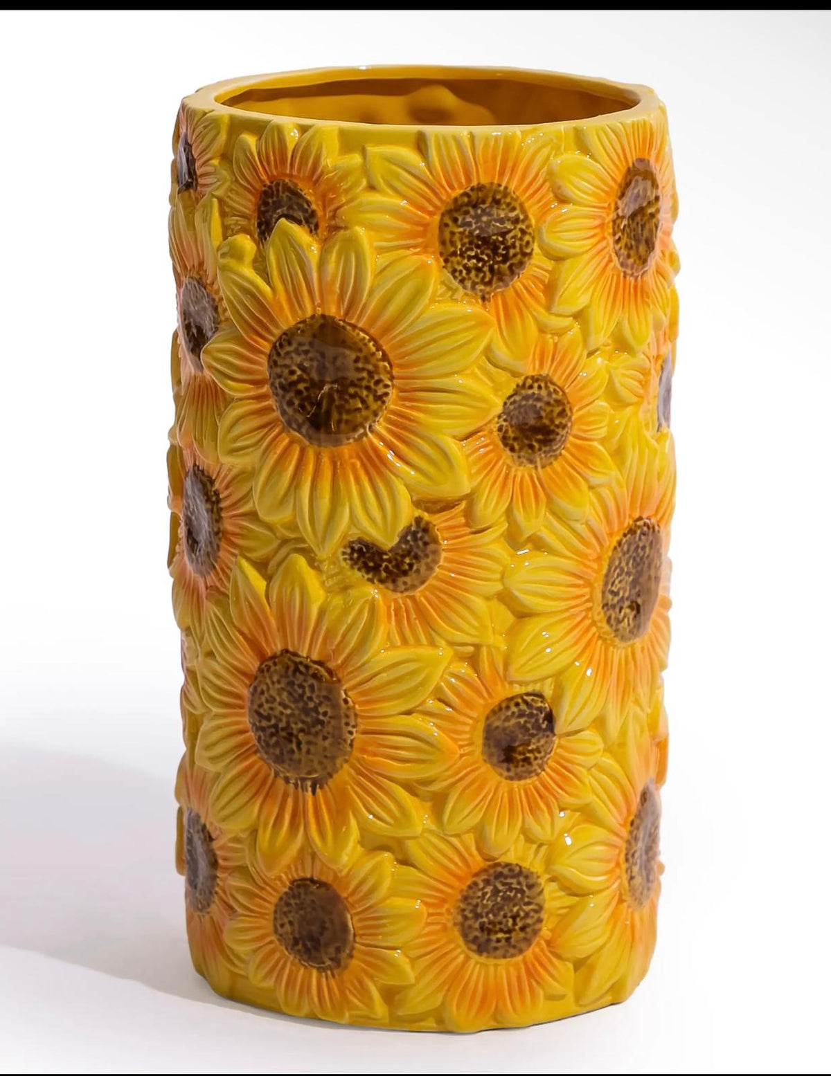 Sunflowers Ceramic Vase