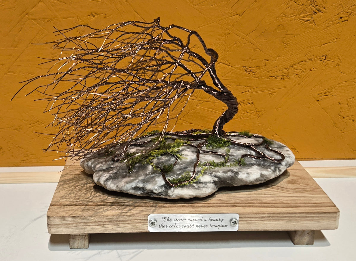 "Storm Carved" by Art Therapy