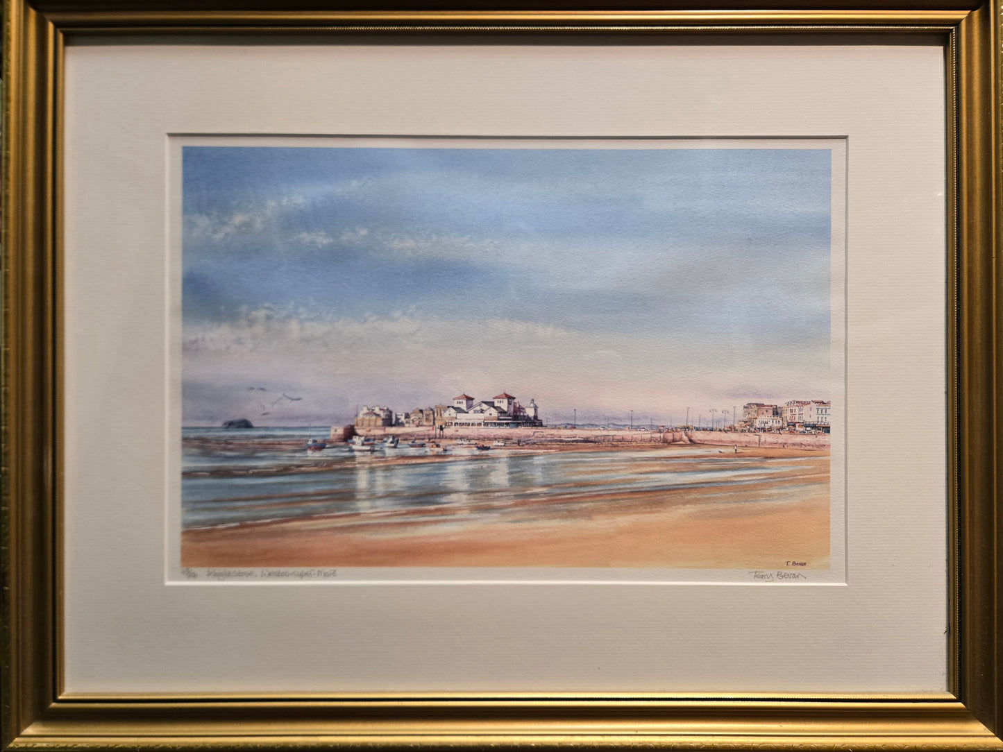 "Knightstone Weston-super-Mare signed print 45/650 by Terry Bevan